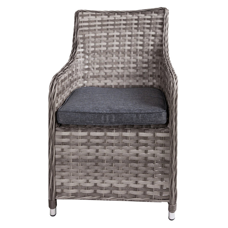 Rosalind Wheeler Hafiz Round 4 Person 105cm Long Lounge Dining with Cushions Wayfair.co.uk